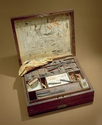 Paintbox of John James Audubon (1785-1851)